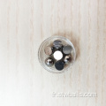 6 mm 8 mm 10 mm en métal solide demi-sphère